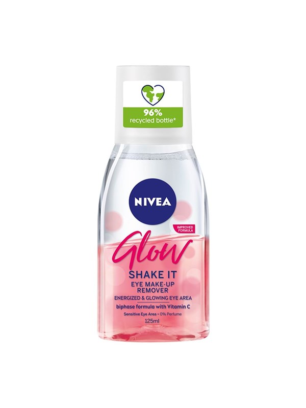 Nivea Glow Eye Makeup Remover - 125 ml