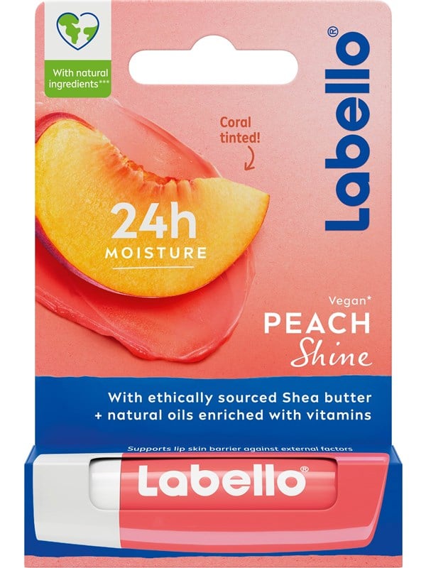 Labello Fruity Shine - Peach 4.8g