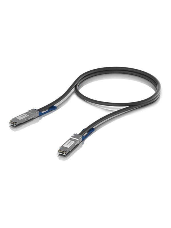 Ubiquiti 100GBase direct attach cable - 0.5 m - Svart - 0.5m
