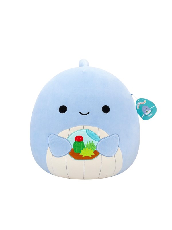 Squishmallows Samir the Whale Holding a Terrarium 40 cm