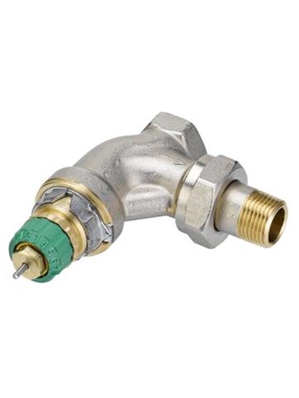 Danfoss RA-DV 10 dynamic radiator valve angled 3/8"