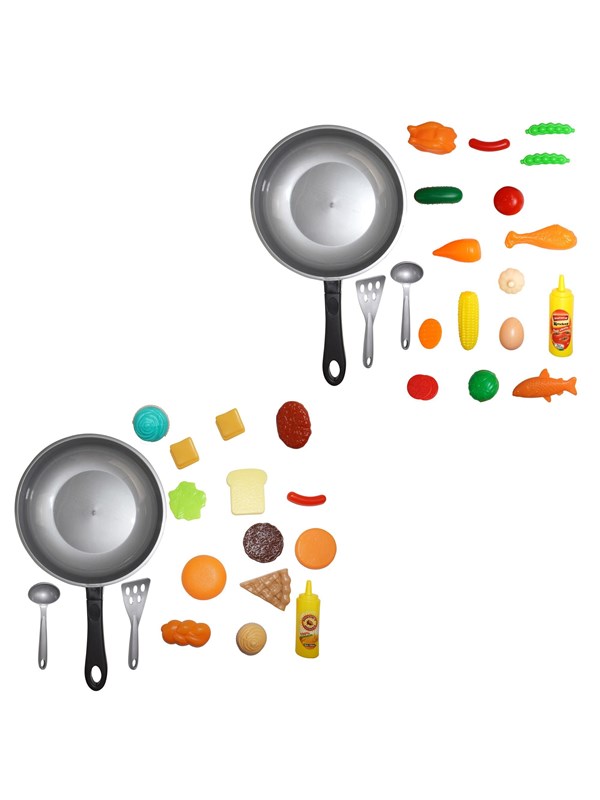 Junior Home Pan Play set 16 pcs assorted