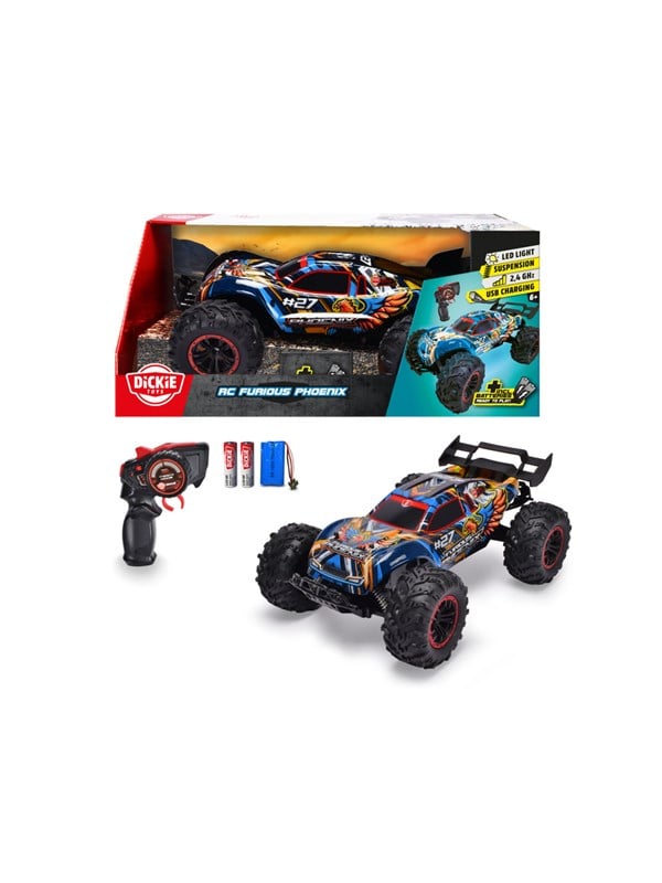 Alternativ bild 0 för Dickie Toys Furious Phoenix Radiostyrd Bil 40 cm