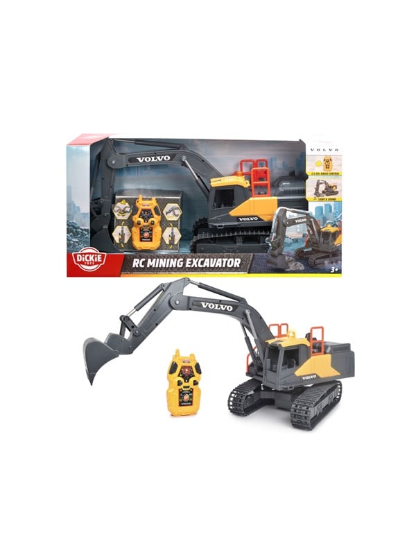 Alternativ bild 0 för Dickie Dickie RC Volvo Mining Excavator - 203729018