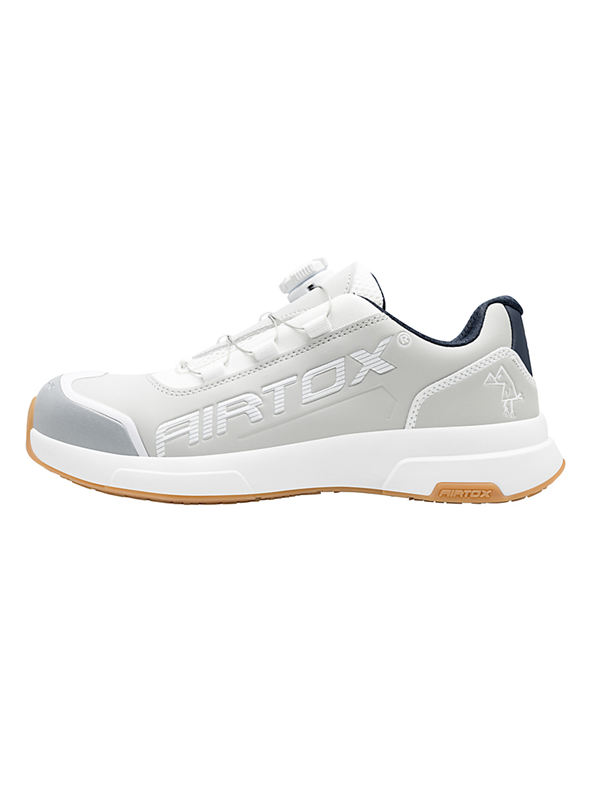 AIRTOX säkerhetsskor, Clean white, PRO smart lacing, Styrosoft sula 3.2 - Str. 45