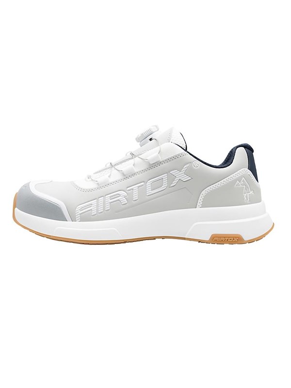 AIRTOX säkerhetsskor, Clean white, PRO smart lacing, Styrosoft sula 3.2 - Str. 44