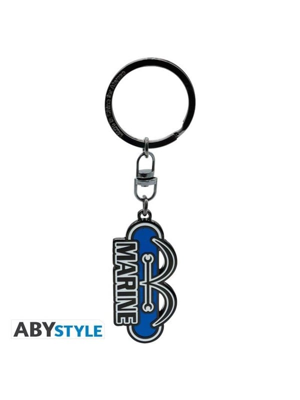 ABYstyle - ONE PIECE - Marine Keychains x4 - Nyckelring