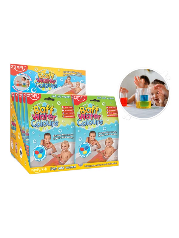 Alternativ bild 0 för Zimpli Kids Baff Water Colours