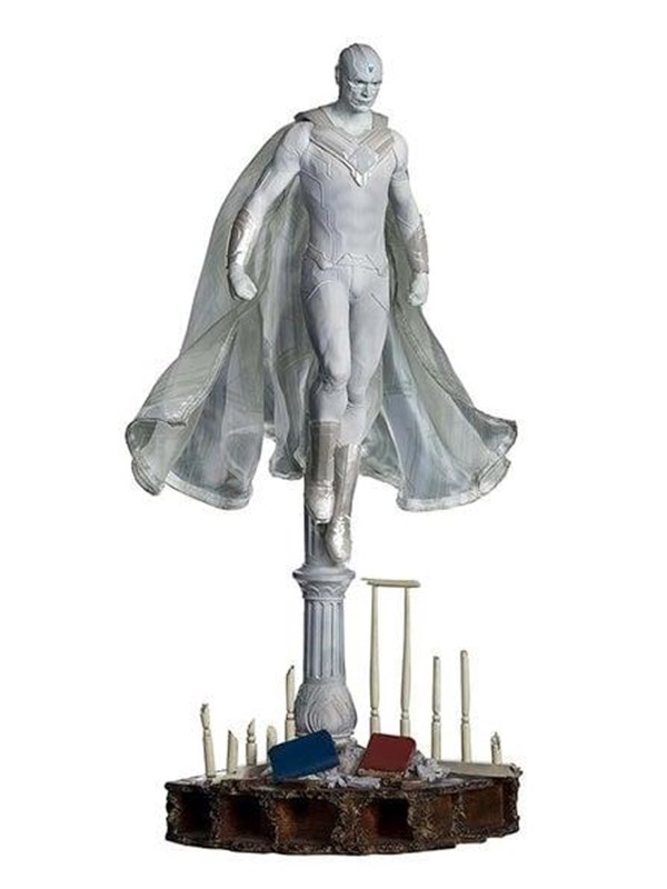 Iron Studios - Marvel Wandavision: BDS 1:10 Art Scale Statue (White Vision) 33cm - Figur