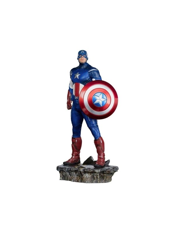 Iron Studios - Marvel The Infinity Saga: BDS 1:10 Art Scale Statue - Captain America - Figur