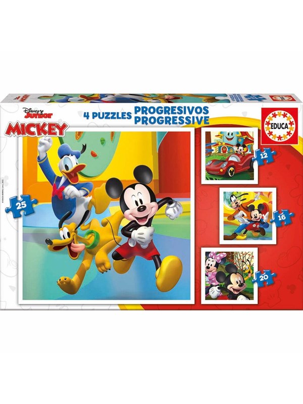 Educa 12-16-20-25 Progressive Mickey &amp; Friends