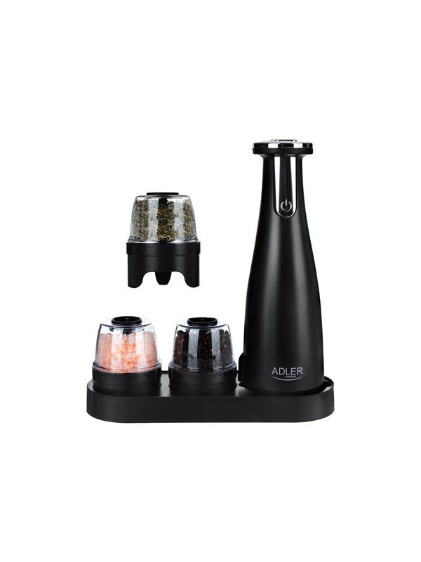 Adler AD 4449b - pepper & salt grinder - matte black
