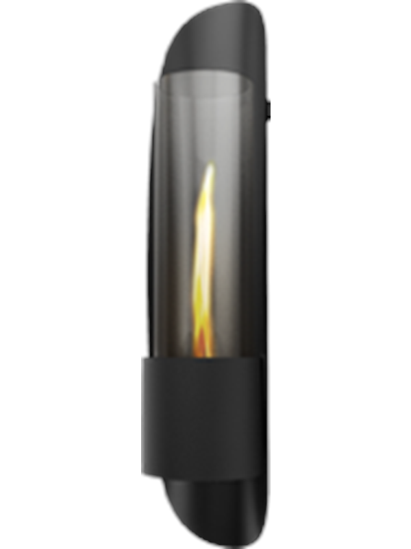 Tenderflame Cycloflame Wall Black