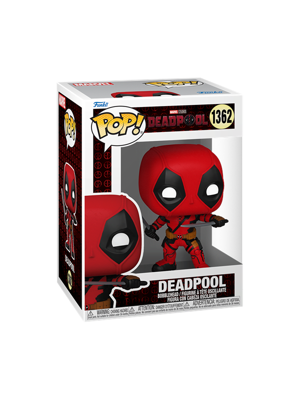 Produktfoto för Funko! - POP! - Marvel Studios: Deadpool (Deadpool) - Figur