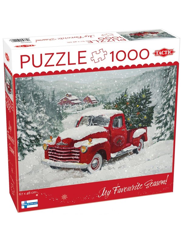 Tactic Christmas Tree Truck 1000 pcs puzzle