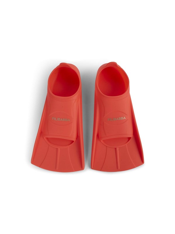 Filibabba Swim fins size 24-26 - Warm Red