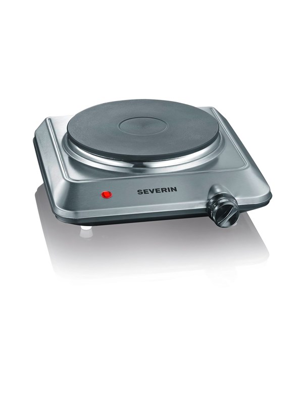 SEVERIN KP 1092 - electric hot plate - brushed stainless steel