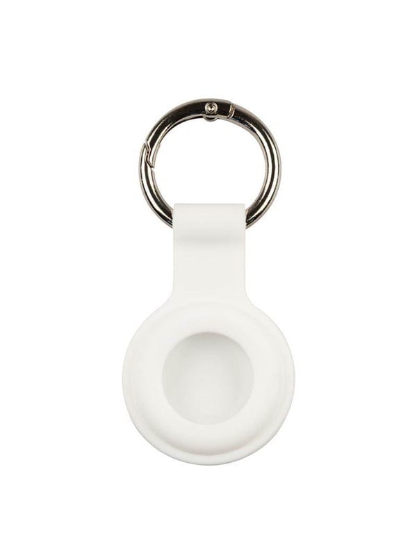 Mobile Origin AirTag KeyChain - white