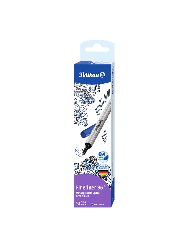 Pelikan PELIKAN FIBERSPETSPENNA BLÅ