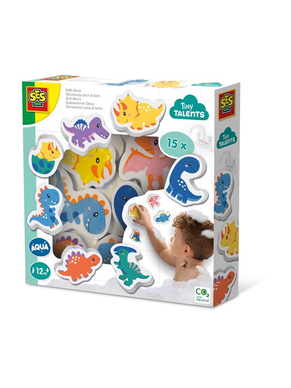 SES Creative Tiny Talents Bath Dinos