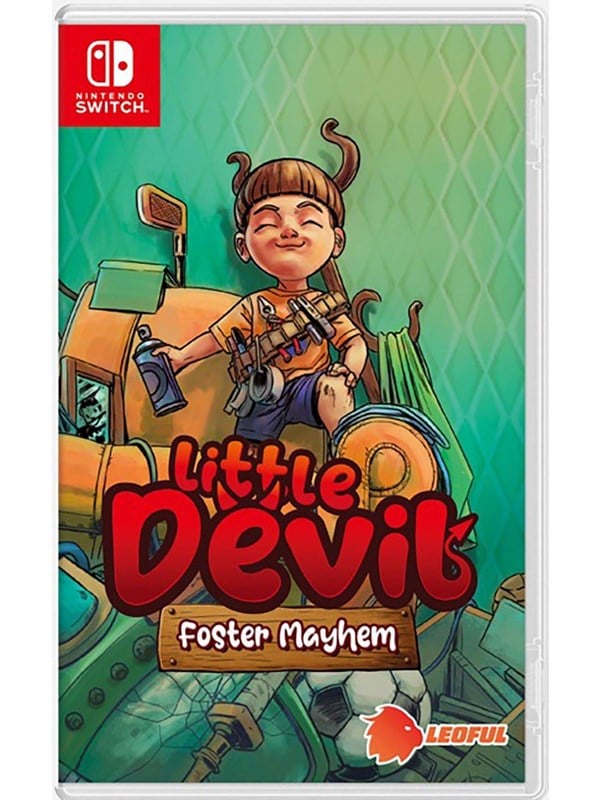 Produktfoto för Little Devil: Foster Mayhem - Nintendo Switch - Action / äventyr