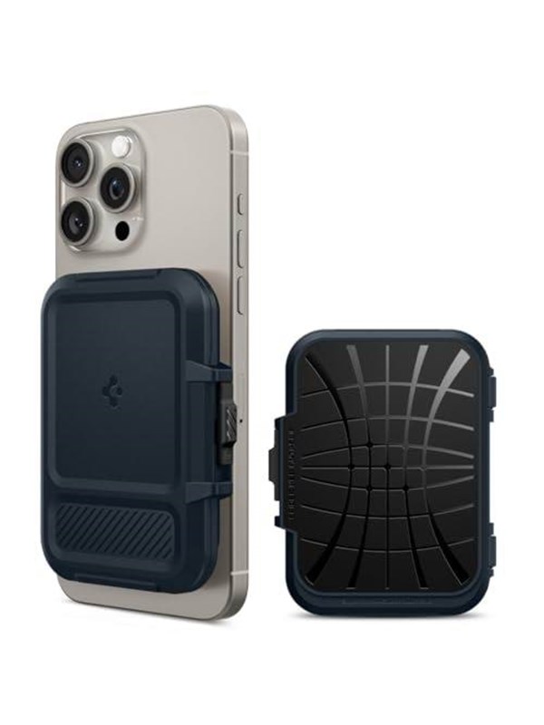 Produktfoto för Spigen Universal Magsafe Korthållare Lock Fit - Metal Slate