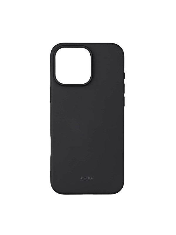 ONSALA Back Sil Touch MagSerie iPhone 16 Pro Max Black