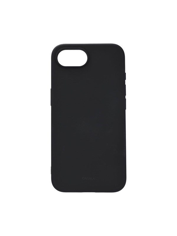 ONSALA Phone Case Silicone Touch Black - iPhone 16e/17e