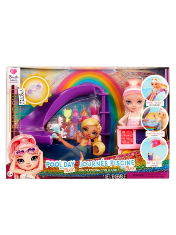 Rainbow High Little Compact Playset- Swim