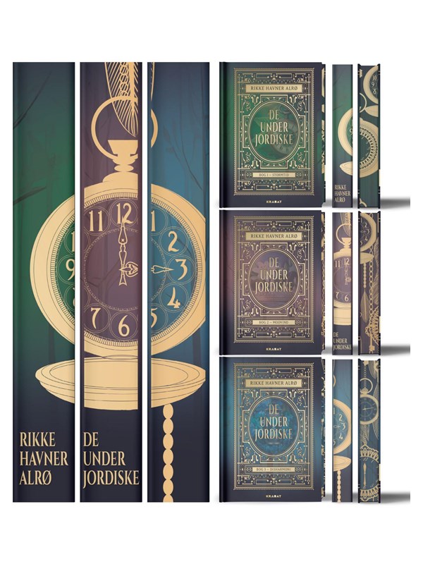 De underjordiske trilogi - Fiction - hardback