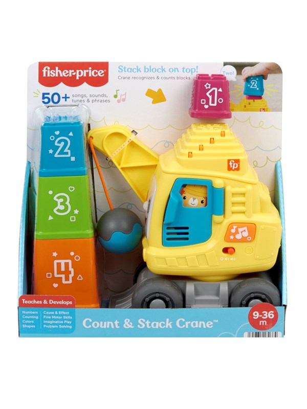 Fisher Price Count &amp; Stack Crane