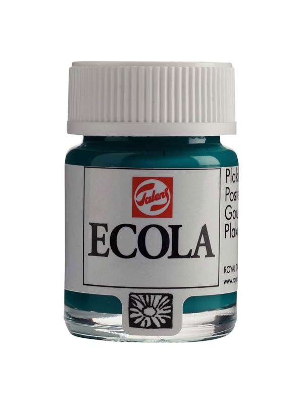Bruynzeel - Ecola Poster Paint Bottle 16ml Dark Green 602