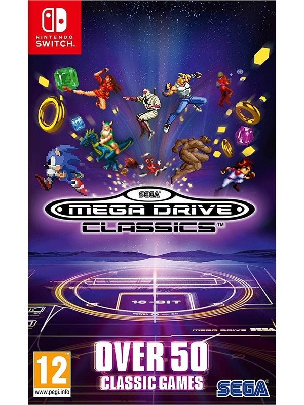Sega Mega Drive Classics (Code in a Box) - Nintendo Switch - Samling