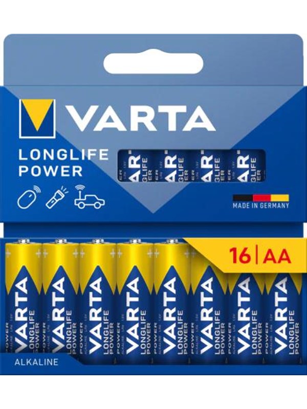 VARTA Longlife Power AA - 16-Pack