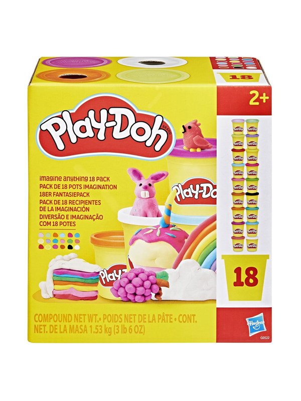 Produktfoto för Play-Doh Imagine Anything 18 Pack 1.53Kg