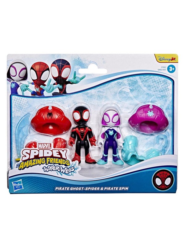 Spidey and His Amazing Friends Water-Webs 2 Pack 7.6 cm Figures - assorted