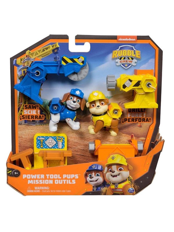 Rubble & Crew Power Tool Pups 2 Pack