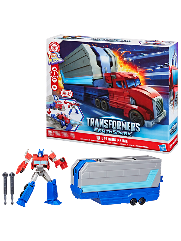 Produktfoto för Transformers Optimus Prime Battle Trailer