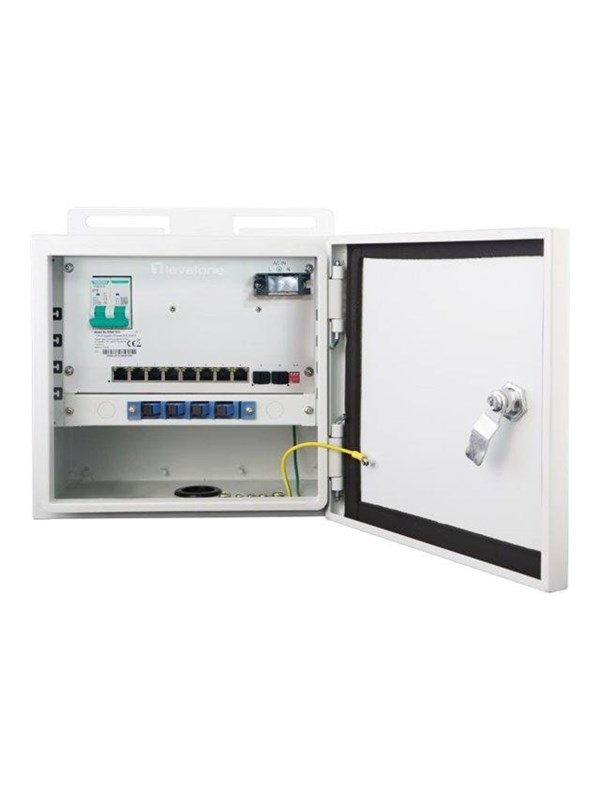 LevelOne - switch - 8 ports - smart