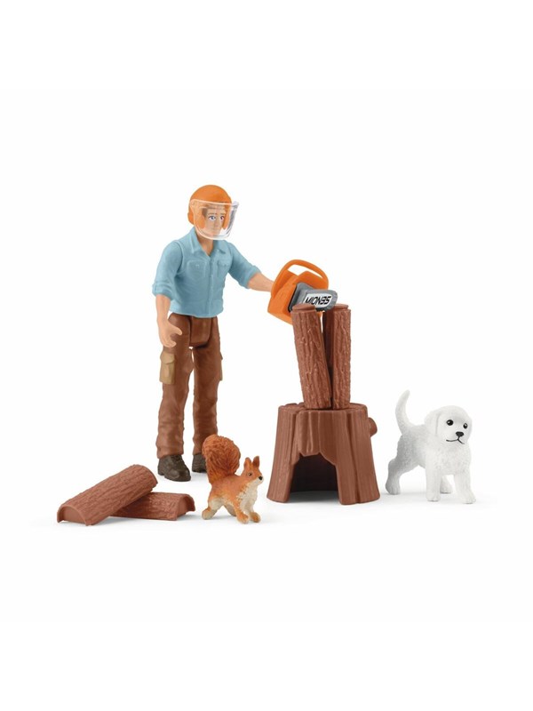 Schleich Pocket Set Skogvaktare
