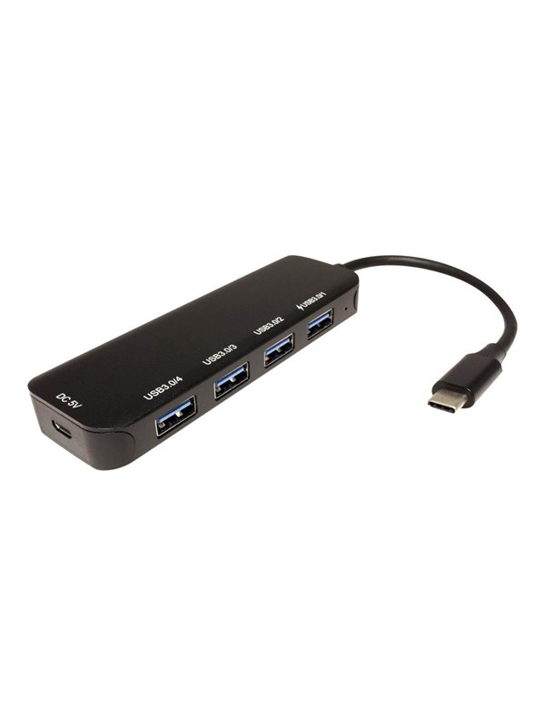 Roline VALUE USB 3.2 Gen 1 Hub USB Hub - 4 porte - Svart