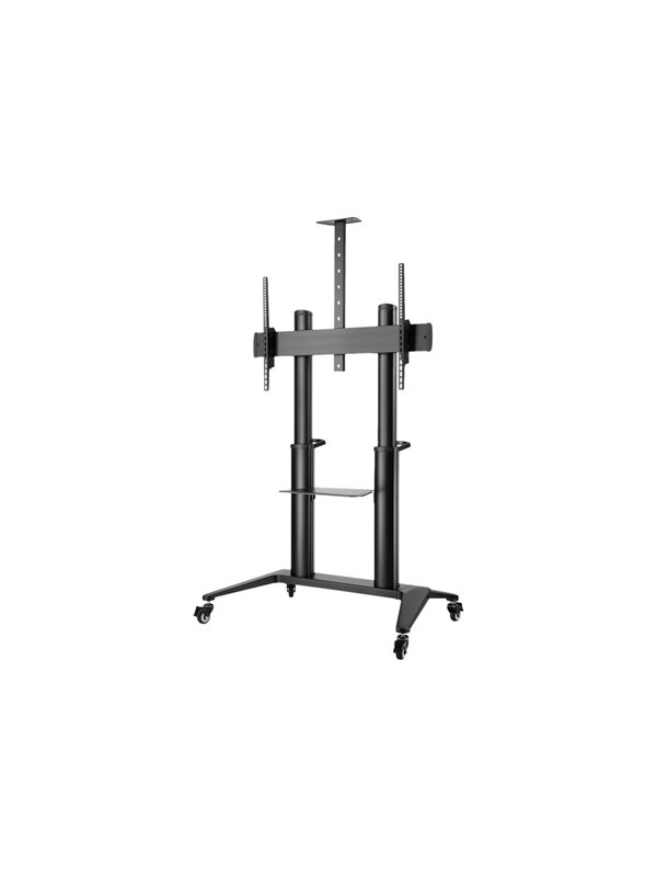 Roline cart - for LCD display - black - Max 140 kg - recommended for 120"