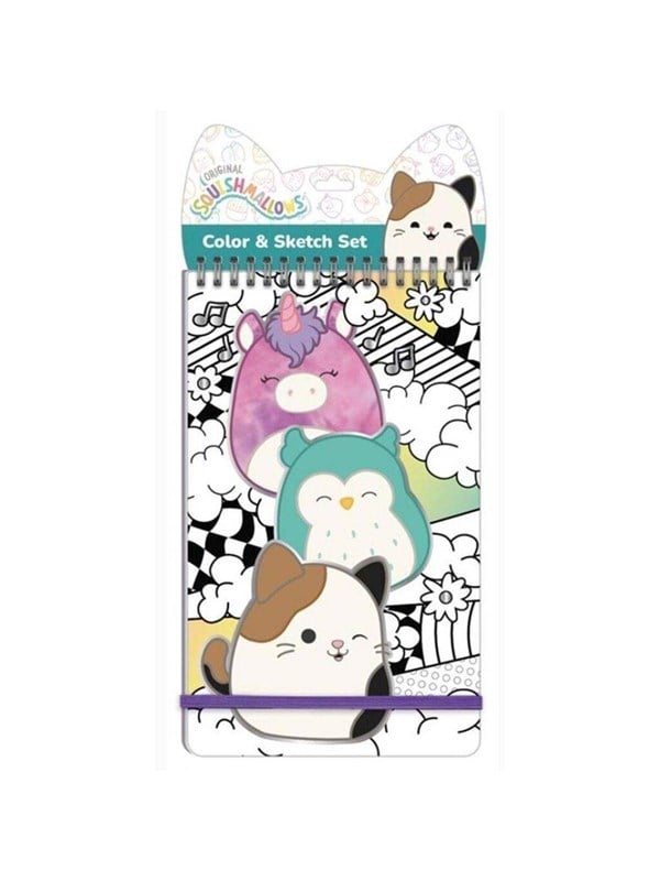 Squishmallows Color And Sketch Book