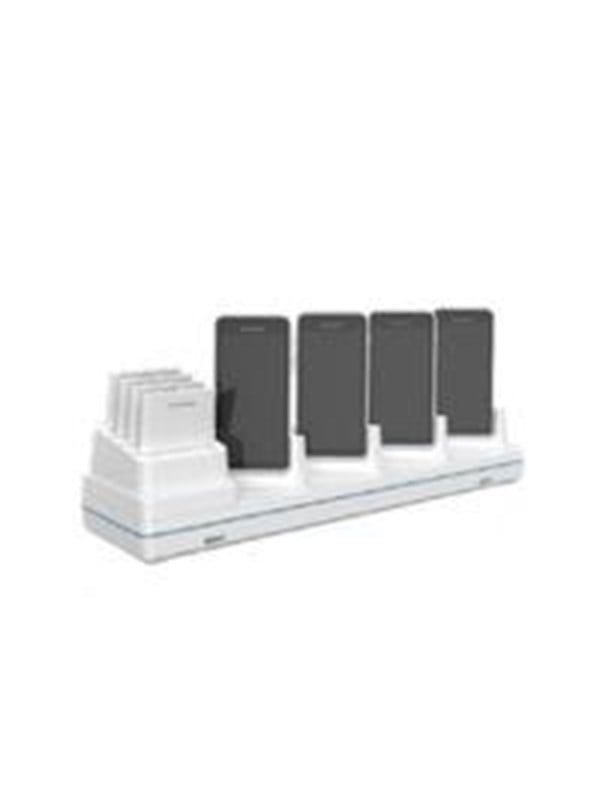Honeywell - handheld charging stand + power adapter - non-booted 5-bay charging base healthcare Strömförsörjning - ATX - 80 Plus