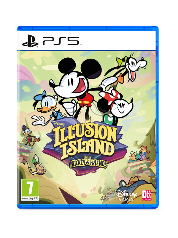 Disney Illusion Island Starring Mickey &amp; Friends - Sony PlayStation 5 - Plattformsspelare
