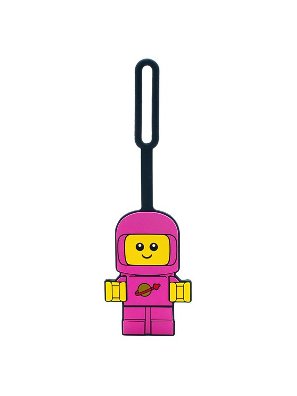 Euromic LEGO® Bag Tag/Luggage tag Spacebaby Pink