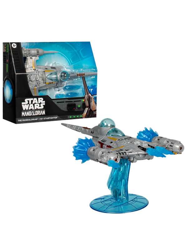 Transformers Collaborative Star Wars: The Mandalorian N-1 Starfighter 19 cm