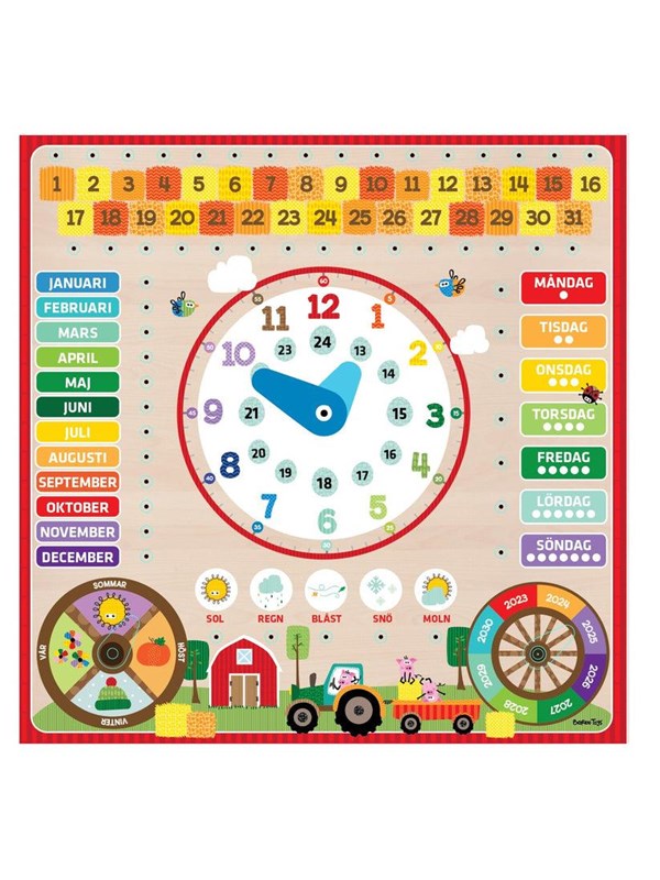 Barbo Toys Wacky Wonders Childrens Calendar SE