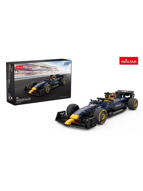 RASTAR 1: 24 Red Bull F1 RB19 Bricks Mörkblå