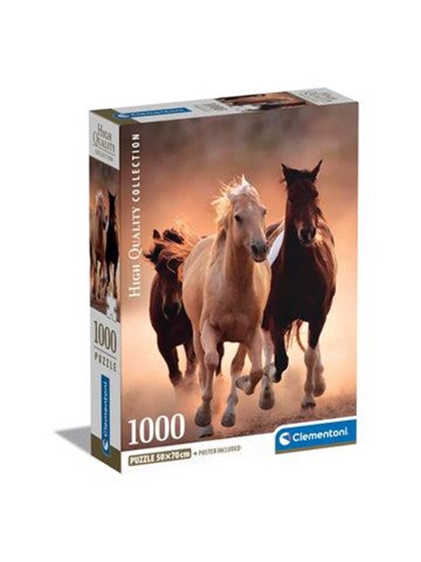 Clementoni Running Horses (1000)